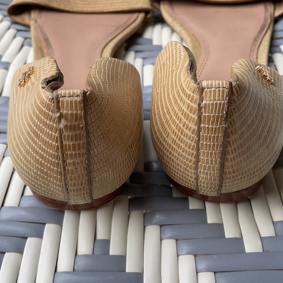 Tory Burch Savannah Flat Sandals in Trench Tan - Picture 5 of 6